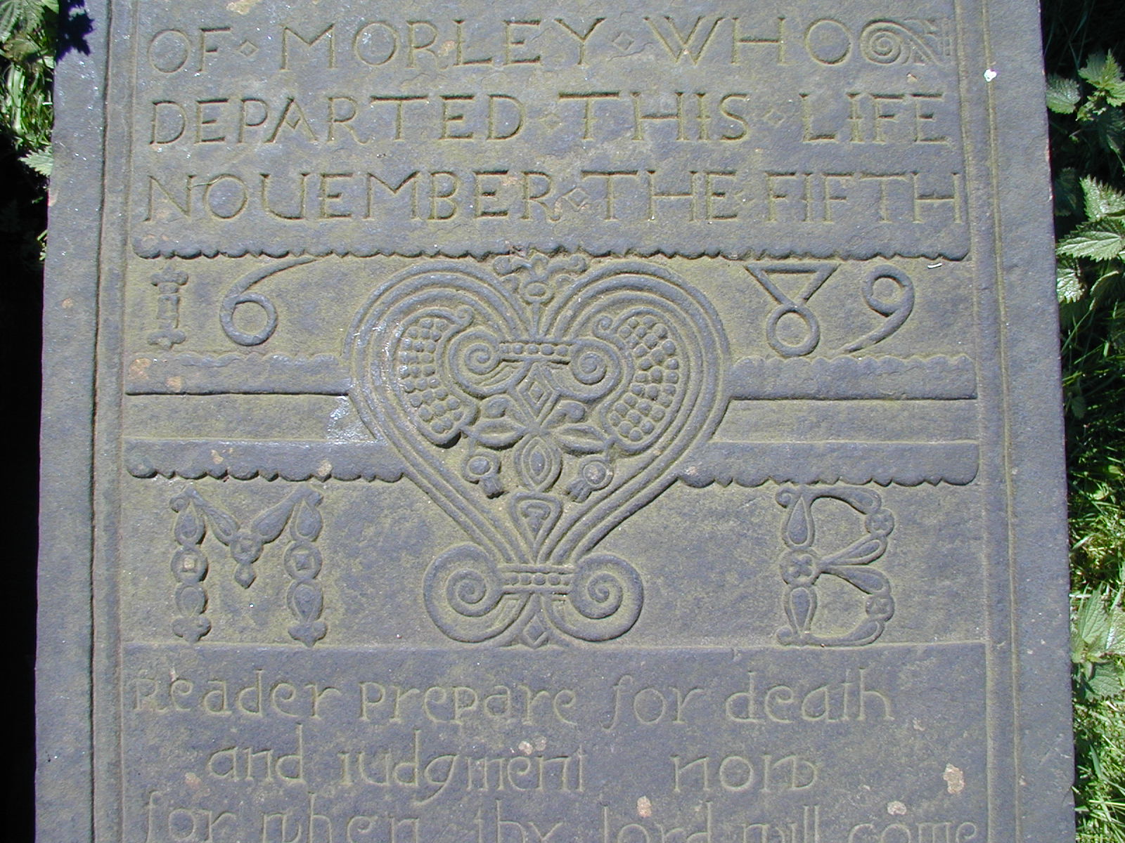 Detail of the heart motif